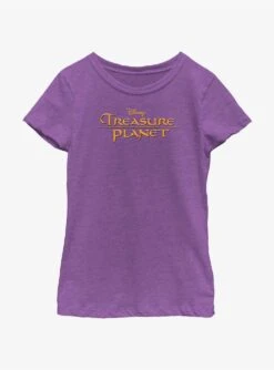 Disney Treasure Planet Logo Youth Girls T-Shirt